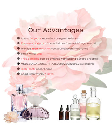 Fragrance Oils For Branded Perfume Fragrance Oil Concentrated Perfume Oils