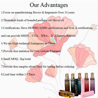 Long Lasting Fragrance Oil Perfume Alcohol Free Perfume Pure Brands Women'S Fragrance