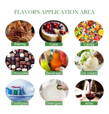 Gentle Odor Garnet Flavor For Food Drink Flavors Juice Beverage Ice Cream